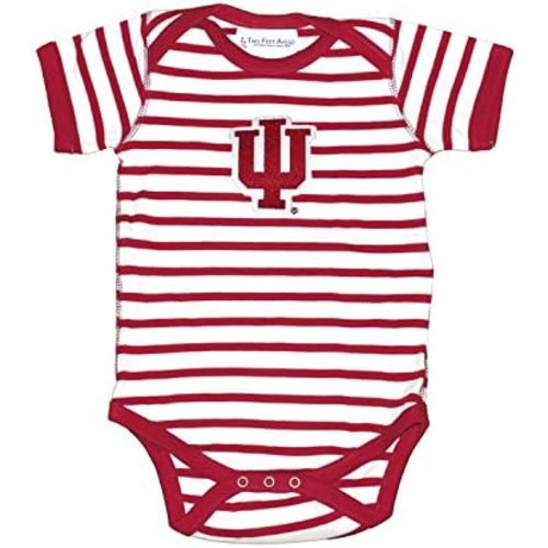 Two Feet Ahead Striped Baby Bodysuit Creeper Baby Boy Clothes for Newborn infants Sizes 0-3M 6M 12M