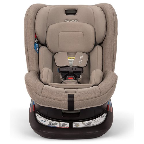Nuna REVV 360° Rotating Rear and Forward Facing Convertible Car Seat - Caviar Edition