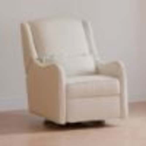 Devon Recliner and Swivel Glider in Performance Ivory | Namesake