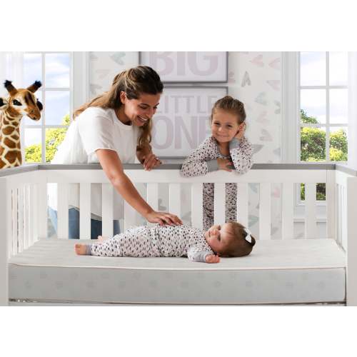 Sweet Bliss Dual Sided Crib and Toddler Mattress