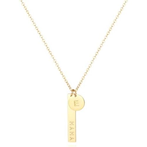 MAMA Necklace,Initial Necklace,mama necklaces for women,18K Gold Plated Mama Necklace,Mothers Day Gifts