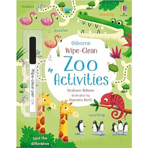 Wipe-Clean Zoo Activities (Wipe-clean Activities)
