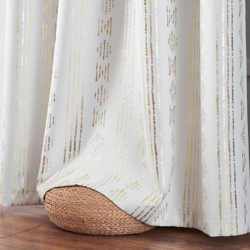 Ayani Polyester Blackout Boho Curtains Bedroom Curtain Pair