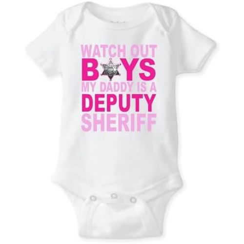 CarefreeTees Watch Out Boys (Baby Bodysuit or Tee-Shirt)