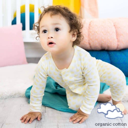many ducks yellow organic cotton magnetic coverall – Magnetic Me