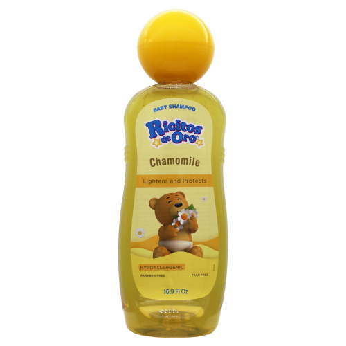 Ricitos de Oro Chamomile Baby Cleansing Shampoo, 16.9 fl. oz Bottle