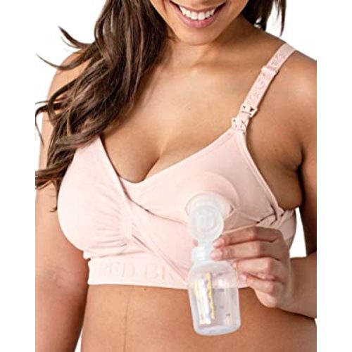 Kindred Bravely Sublime Hands Free Pumping Bra | Patented All-in-One Pumping & Nursing Bra with EasyClip