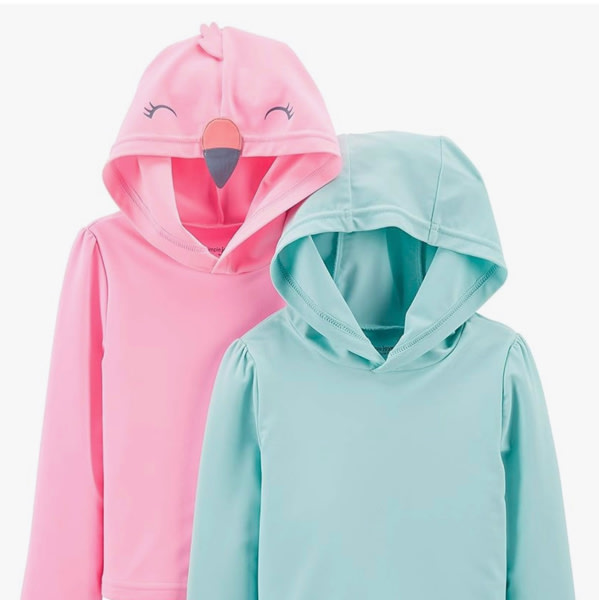 Simple Joys by Carter's Baby Girls' Baby Girls' 2-Pack Rashguards