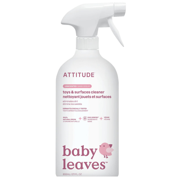 Toy & Surface Cleaner - No-rinse cleansing I ATTITUDE