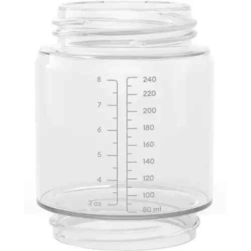 Ember - Bottle Body 2-Pack 8 oz For Self-Warming Smart Baby Bottle System - Clear