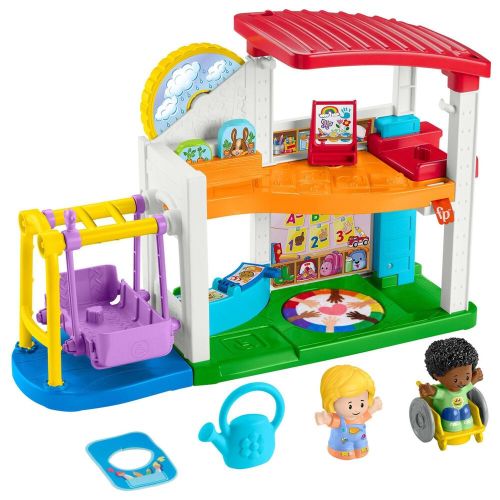 Fisher Price Play for All School Toddler Set with Figures and Accessories
