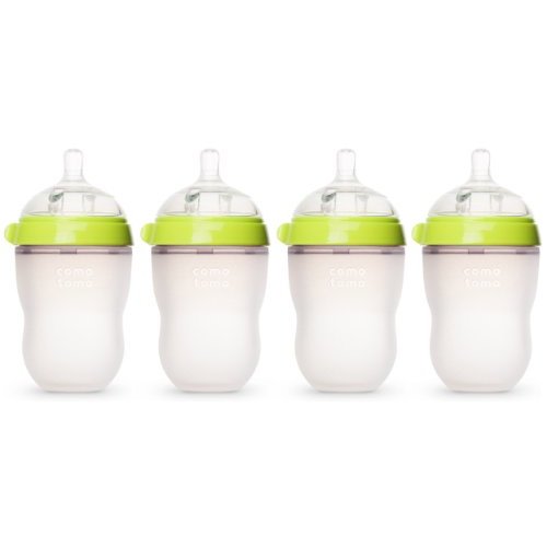 Comotomo Natural Feel Baby Bottle, 4 Pack