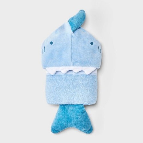Baby Shark Hooded Beach Towel - Cloud Island™ Blue