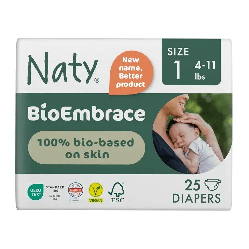 Naty BioEmbrace Baby Diapers - Any Size