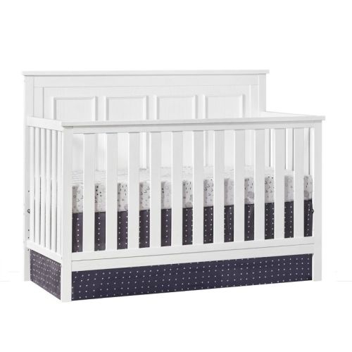 Oxford Baby Bennett 4-in-1 Convertible Crib - Rustic White