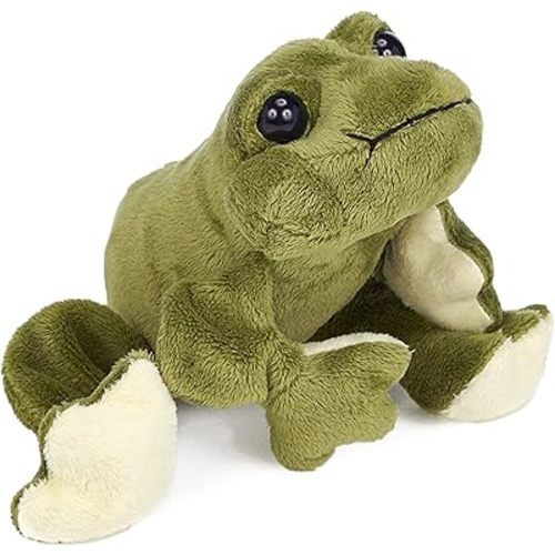 Bearington Frank Jr. Plush Stuffed Animal Frog 8 inches, Green Soft Plush
