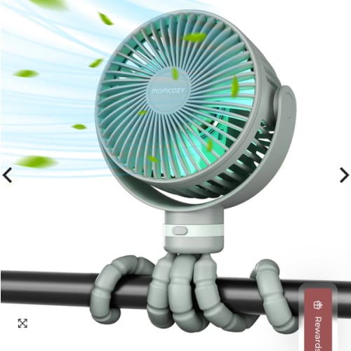 USB Rechargeable Handheld Cooling Fan for Travel
