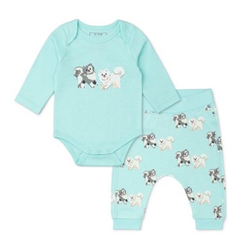 Paris Hilton x Monica + Andy Organic Cotton First Moves Set, Sizes Newborn- 24 Months