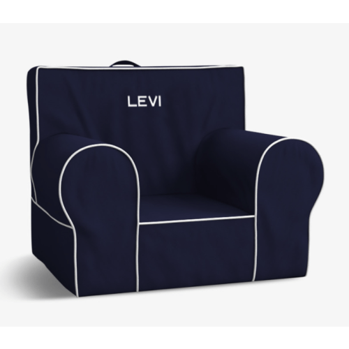 Anywhere Chair®, Navy with White Piping