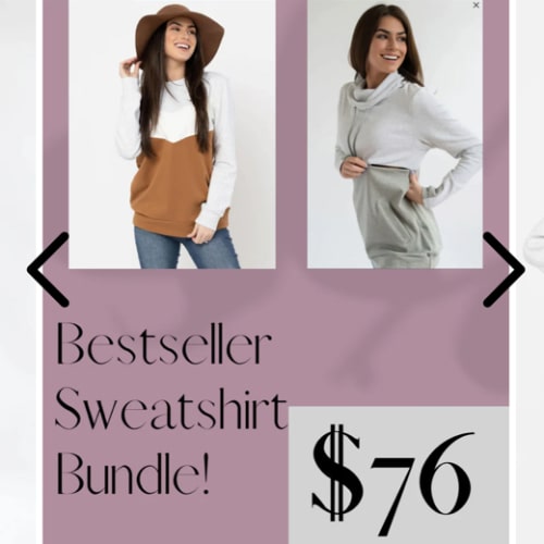 Bestseller Sweatshirt Bundle
