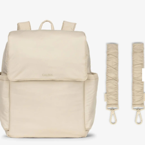 Diaper Backpack with Stroller Straps