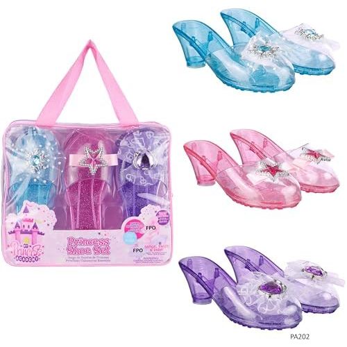 EXPRESSIONS 3Pack Princess Shoes Set