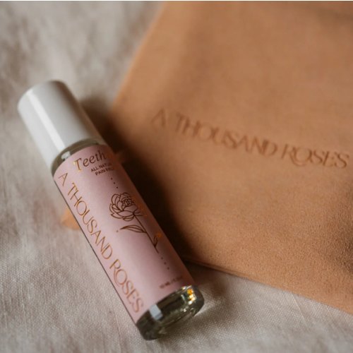 Teething, Natural Pain Relief Roller – A Thousand Roses Store