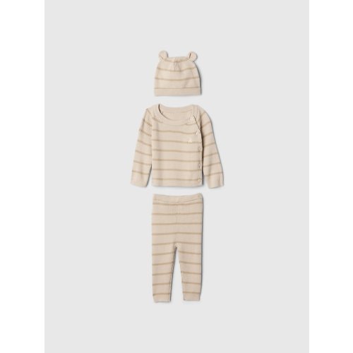 Baby Wrap Sweater Outfit Set