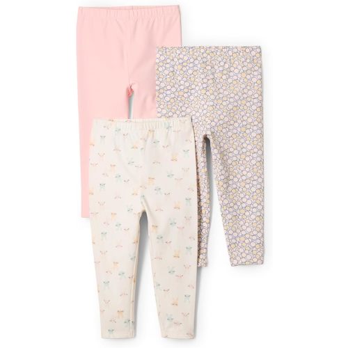 Amazon Essentials x Sofia Grainge Unisex Toddlers and Babies' Legging, Pack of 3