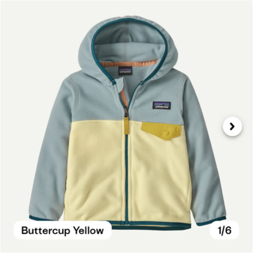 Patagonia Baby Micro D® Snap-T® Fleece Jacket