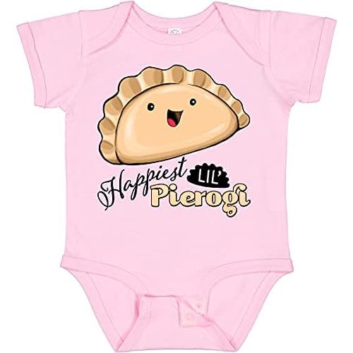 inktastic Happiest Lil' Pierogi Baby Bodysuit