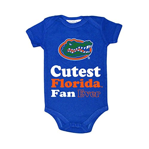 Two Feet Ahead NCAA Florida Gators Children Unisex Lap Shoulder Creeper,6 Mo,Royal