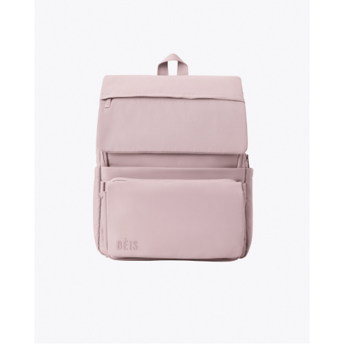 BÉIS 'The Ultimate Diaper Backpack' in Atlas Pink - Best Pink Backpack Diaper Bag