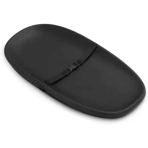 evolur Eva Baby Changing Pad, Soft, Lightweight and Portable Changing Pad, Fits All Changing Table, Waterproof Firm Padding - Black