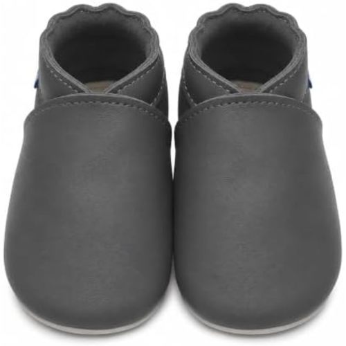 YIHAKIDS Baby Solid Leather Moccasins Soft Suede Sole Infant Toddler Shoes