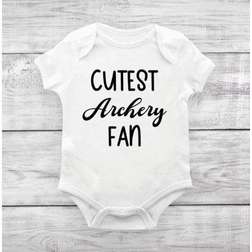 Cutest Archery Fan Baby Bodysuit, Archery Baby Outfits, Cute Archery Baby Gifts, Archery Baby Shower Gift, Archery One Piece Gift for Baby