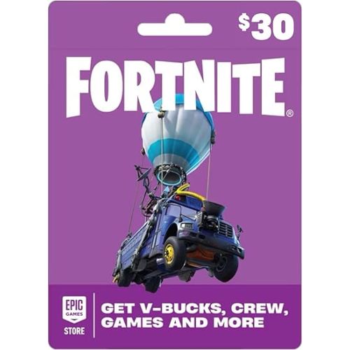 Fortnite Physical $30 Gift Card - Powered by the Epic Games Store