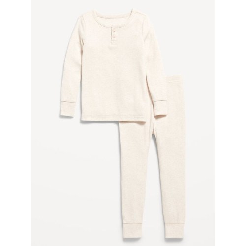 Snug-Fit Ribbed Henley Pajama Set for Toddler & Baby | Old Navy