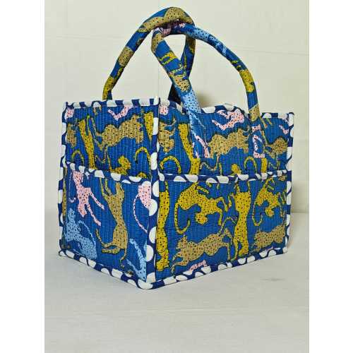 Leopard Print Nappy Caddy