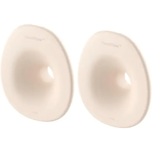 eufy Security Original 24mm Flange (2-Pack), Replacement Accessories for Wearable Breast Pump E20/S1/S1 Pro, HeatFlow™ Technology, Food-Grade Silicone, Durable, Comfortable, Ergonomic Fit