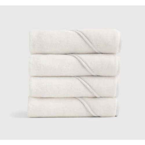 Organic Turkish Cotton Baby Hooded Towel Set 4-Pack