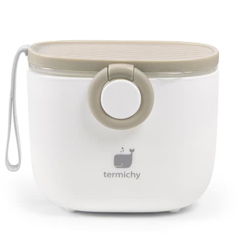 Termichy Baby Formula Dispenser, Portable Formula Dispenser Container with Scoop and Carry Handle for Travel Outdoor Activities for Baby Infant, 500ml