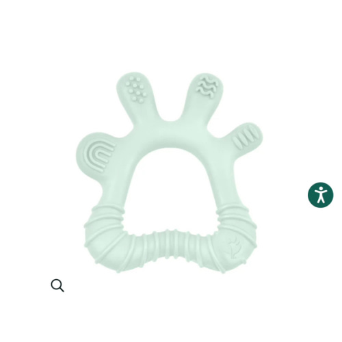 Silicone Front and Side Teether | green sprouts®
