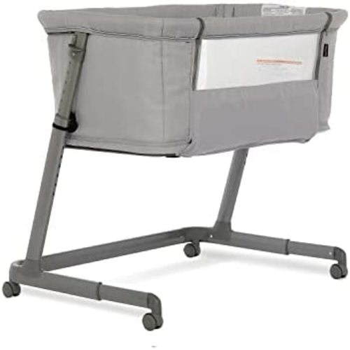 Dream On Me Waves Bassinet and Bedside Sleeper &Playard, Light-Gray