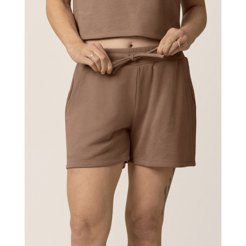 French Terry On the Go Short | Light Mauve - Kindred Bravely