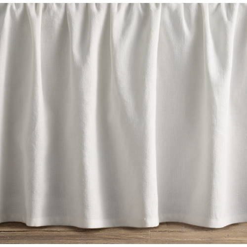 Washed Linen-Cotton Crib Skirt | RH
