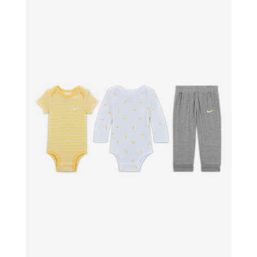Nike Baby Essentials Baby (0-9M) 3-Piece Bodysuits and Pants Set. Nike.com