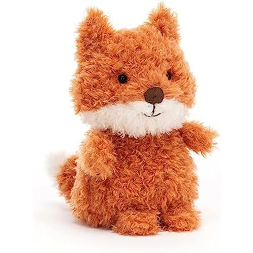 Jellycat Little Fox Stuffed Animal, 7 inches | Woodland Plush Toy | Classic Children's Gift