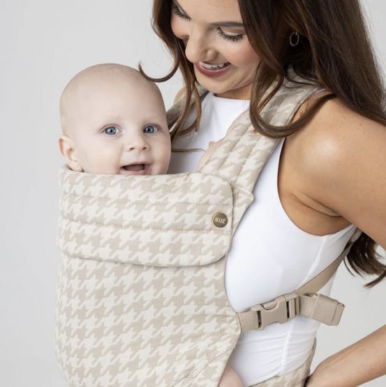 The Monarch Baby Carrier - Houndstooth – Mabē