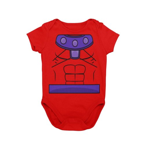 Magnetic Baby Halloween Costume Bodysuit | Baby Mutant Villain Cosplay Halloween Costume | Baby X Costume | Unique MNSSHP Costume |Baby Gift